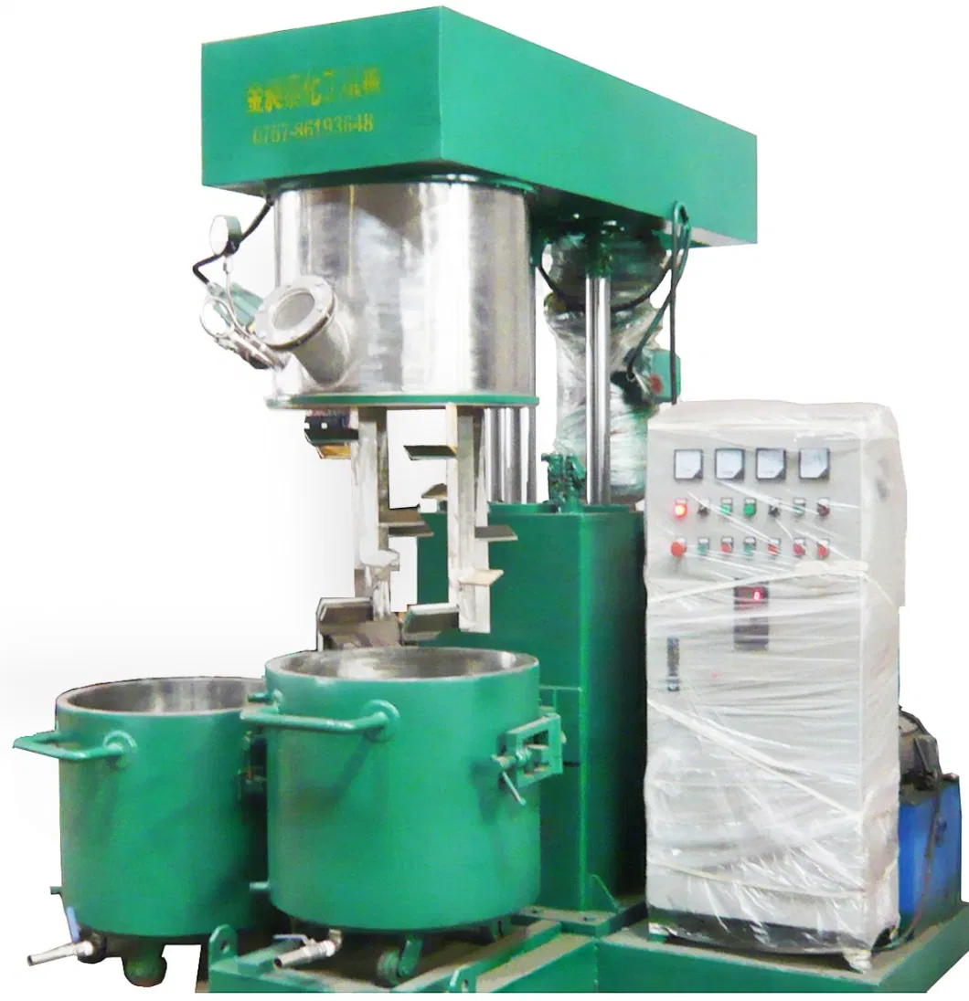 Automatic High Viscosity Adhesive Grease Silica Gel Silicone Sealant Making Planetary Mixer Machine Planetary Mixer