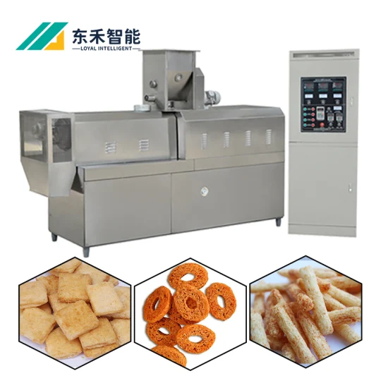 熱い販売二軸スクリュー押出機チーズパフ食品機械用中国製低価格工場メーカー